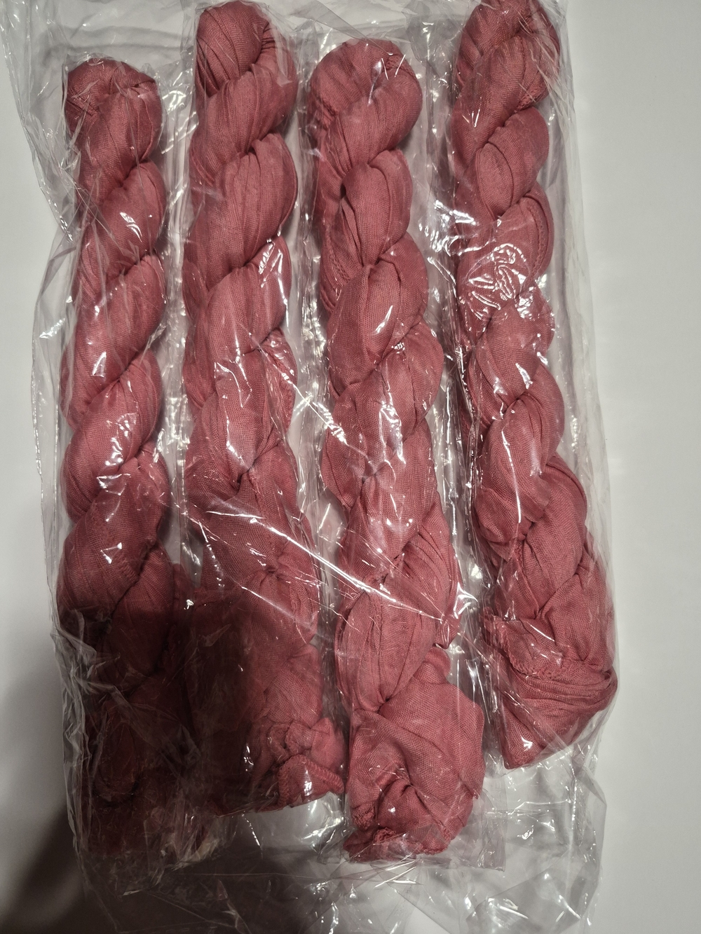 Sheer Drapes- Pink (4-Pack)